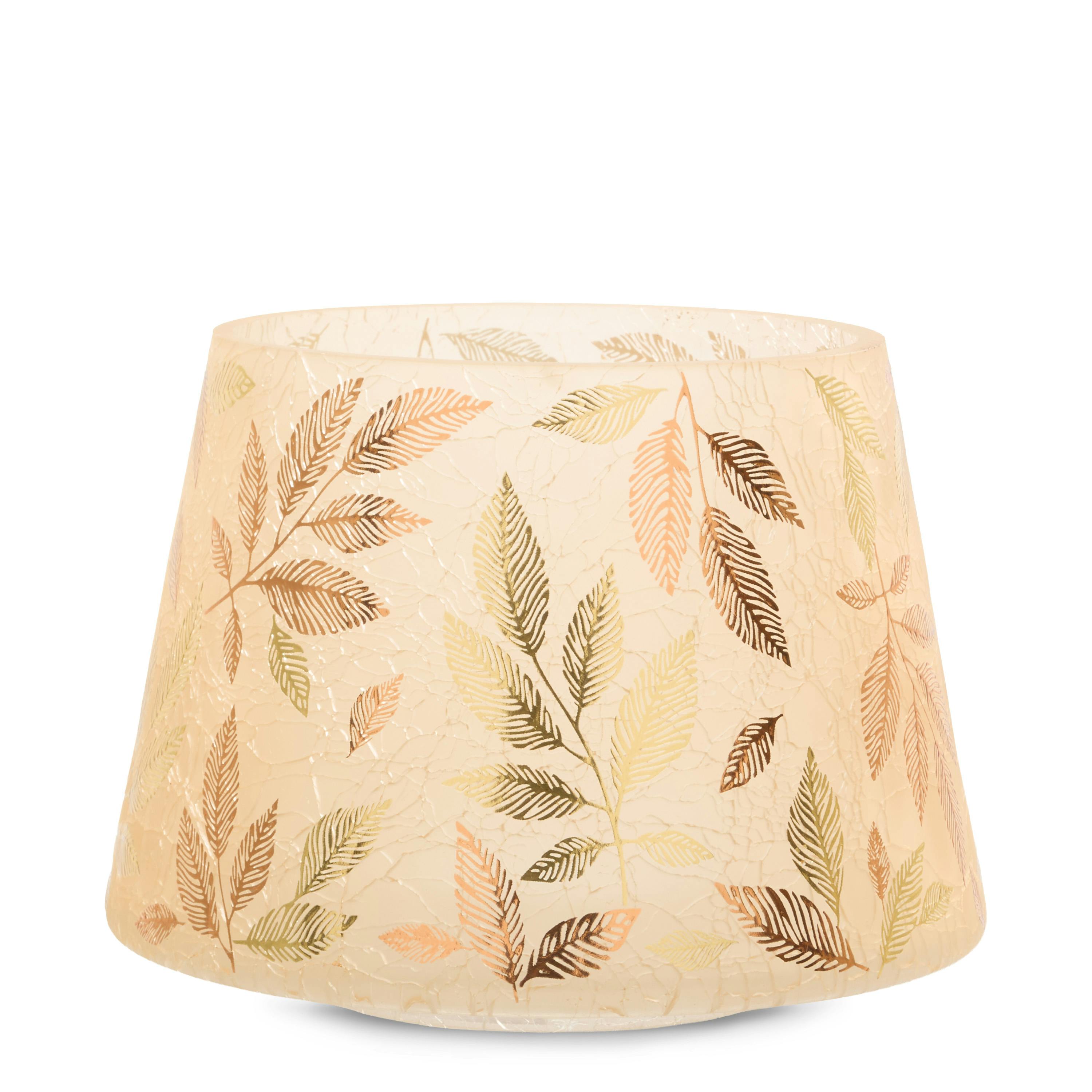 Frosted Gold Jar Candle Shade Jar Candle Shades