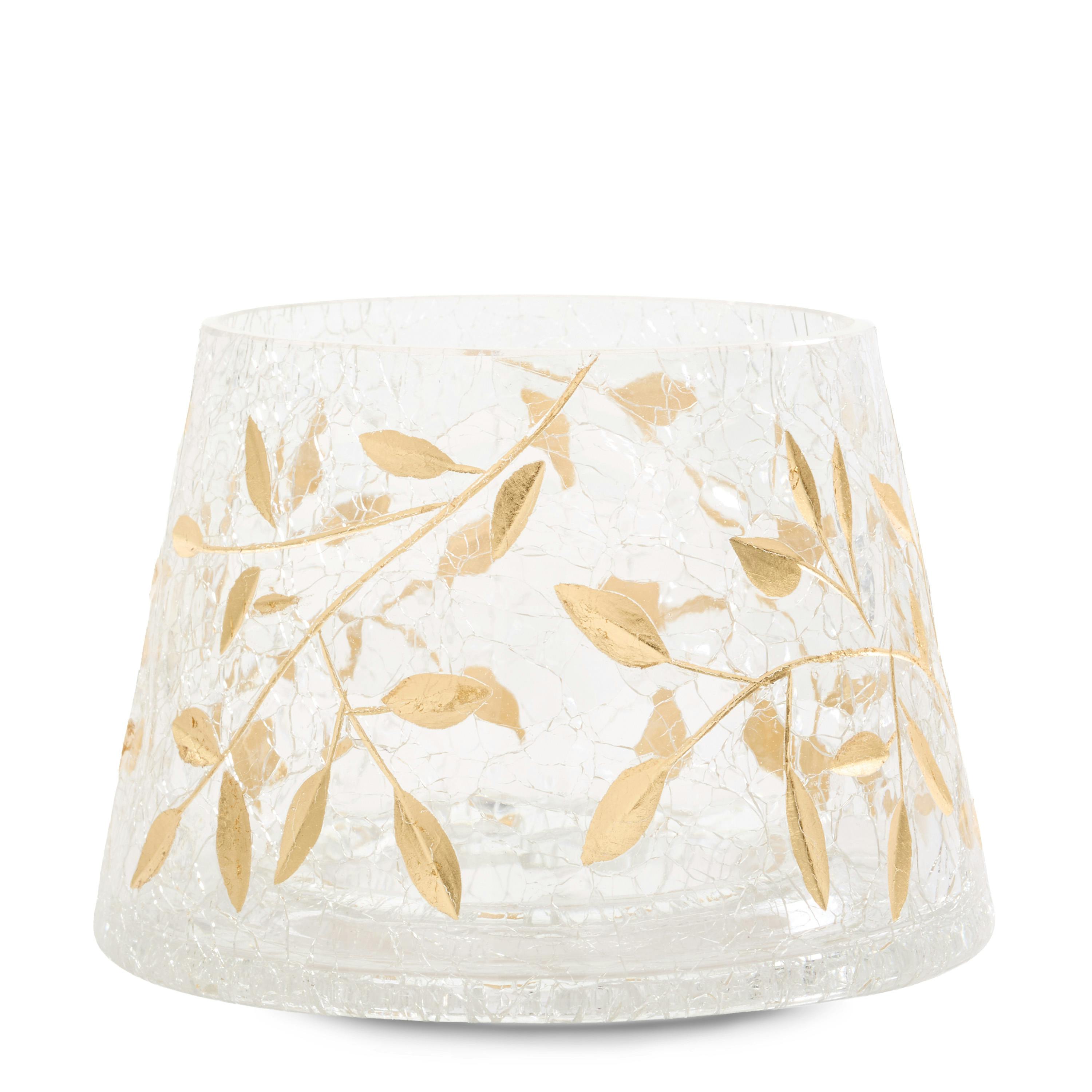Gold Blossom Jar Candle Shade Jar Candle Shades