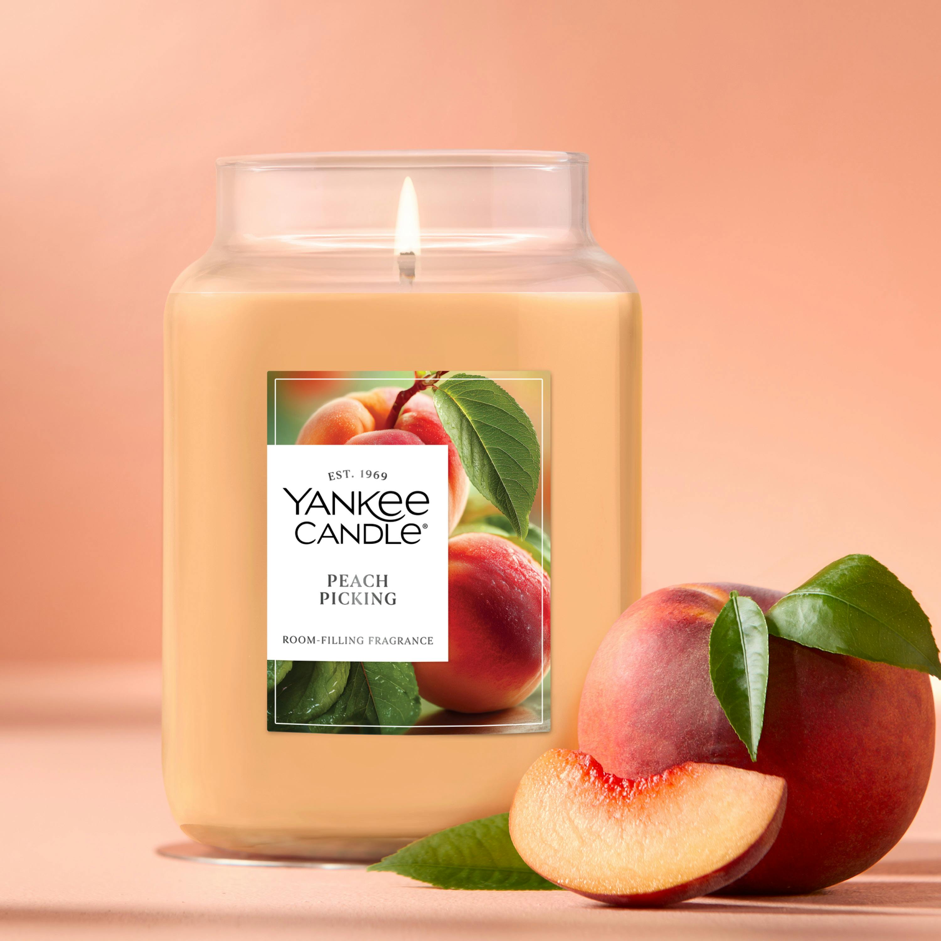 Peach Picking Original Large Jar Candle